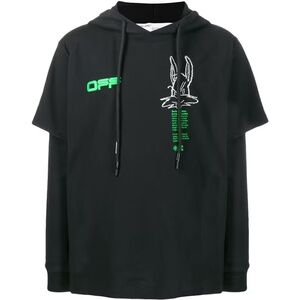 OFF-WHITE Harry The Bunny Double Sleeved Hoodie